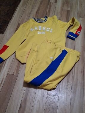Kangol 1938 Yellow Sweatshirt and Joggers Set